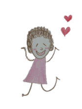 Dooding woman and man sticker #1419013