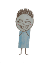 Dooding woman and man sticker #1419016