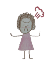 Dooding woman and man sticker #1419023