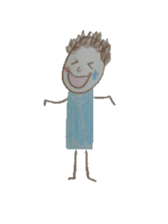 Dooding woman and man sticker #1419024