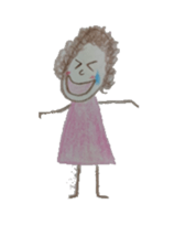 Dooding woman and man sticker #1419025