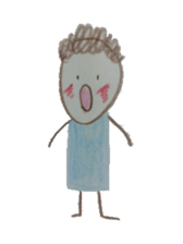 Dooding woman and man sticker #1419026