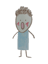 Dooding woman and man sticker #1419026