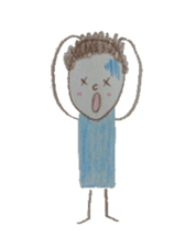 Dooding woman and man sticker #1419028