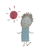 Dooding woman and man sticker #1419030