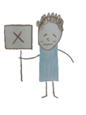 Dooding woman and man sticker #1419036