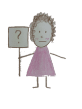 Dooding woman and man sticker #1419039