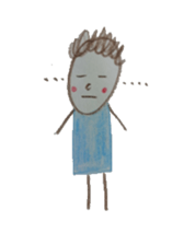 Dooding woman and man sticker #1419040