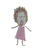 Dooding woman and man sticker #1419043