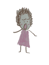 Dooding woman and man sticker #1419043