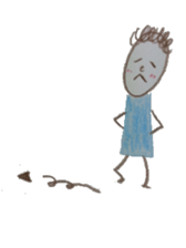 Dooding woman and man sticker #1419044