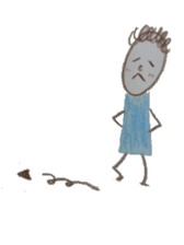 Dooding woman and man sticker #1419044