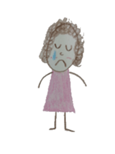 Dooding woman and man sticker #1419047