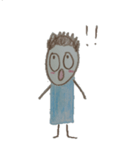 Dooding woman and man sticker #1419048