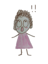 Dooding woman and man sticker #1419049