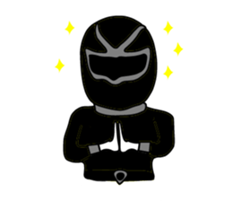 Black Old man sticker #1419930