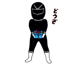 Black Old man sticker #1419935