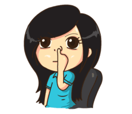 Manaw Lemon Lady sticker #1420180