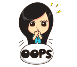 Manaw Lemon Lady sticker #1420186