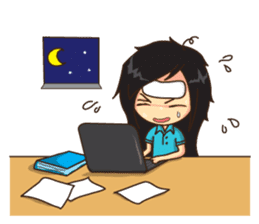 Manaw Lemon Lady sticker #1420188