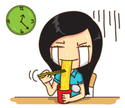 Manaw Lemon Lady sticker #1420194