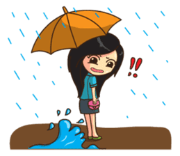 Manaw Lemon Lady sticker #1420199