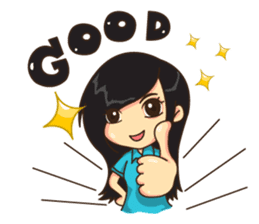 Manaw Lemon Lady sticker #1420202