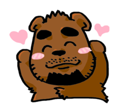 Gajumaru Bear sticker #1420370