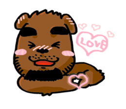 Gajumaru Bear sticker #1420394