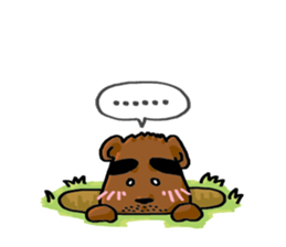 Gajumaru Bear sticker #1420398