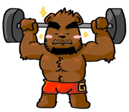 Gajumaru Bear sticker #1420407