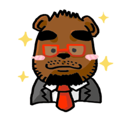 Gajumaru Bear sticker #1420408