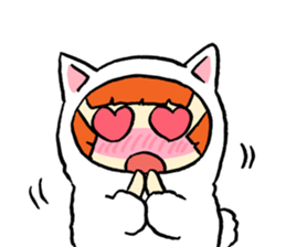 Mary of sheep sticker #1420471