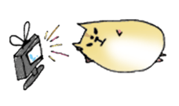 hamster P sticker #1421043