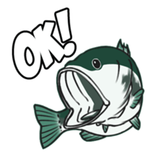 The Bass Fishing sticker #1421450