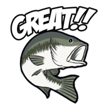 The Bass Fishing sticker #1421456