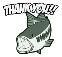 The Bass Fishing sticker #1421460