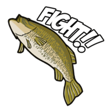 The Bass Fishing sticker #1421461