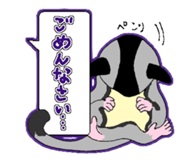 A balloon of  sugar glider sticker #1421532