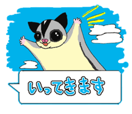 A balloon of  sugar glider sticker #1421553