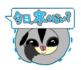 A balloon of  sugar glider sticker #1421568