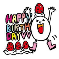 Round white friends2 sticker #1421745