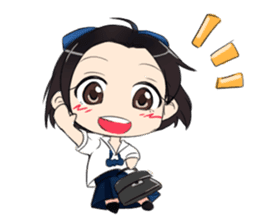 Jasmine : Public School Girl sticker #1421813