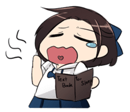 Jasmine : Public School Girl sticker #1421849