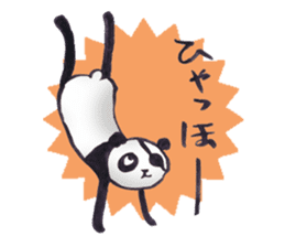 Eyepatch Panda 2 sticker #1421930