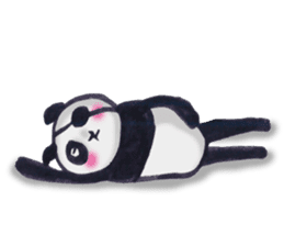 Eyepatch Panda 2 sticker #1421950
