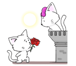 Cute cats and kittens! sticker #1422097