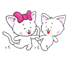 Cute cats and kittens! sticker #1422104