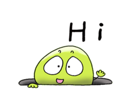 The Adventures of beans. sticker #1422898
