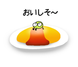 The Adventures of beans. sticker #1422903